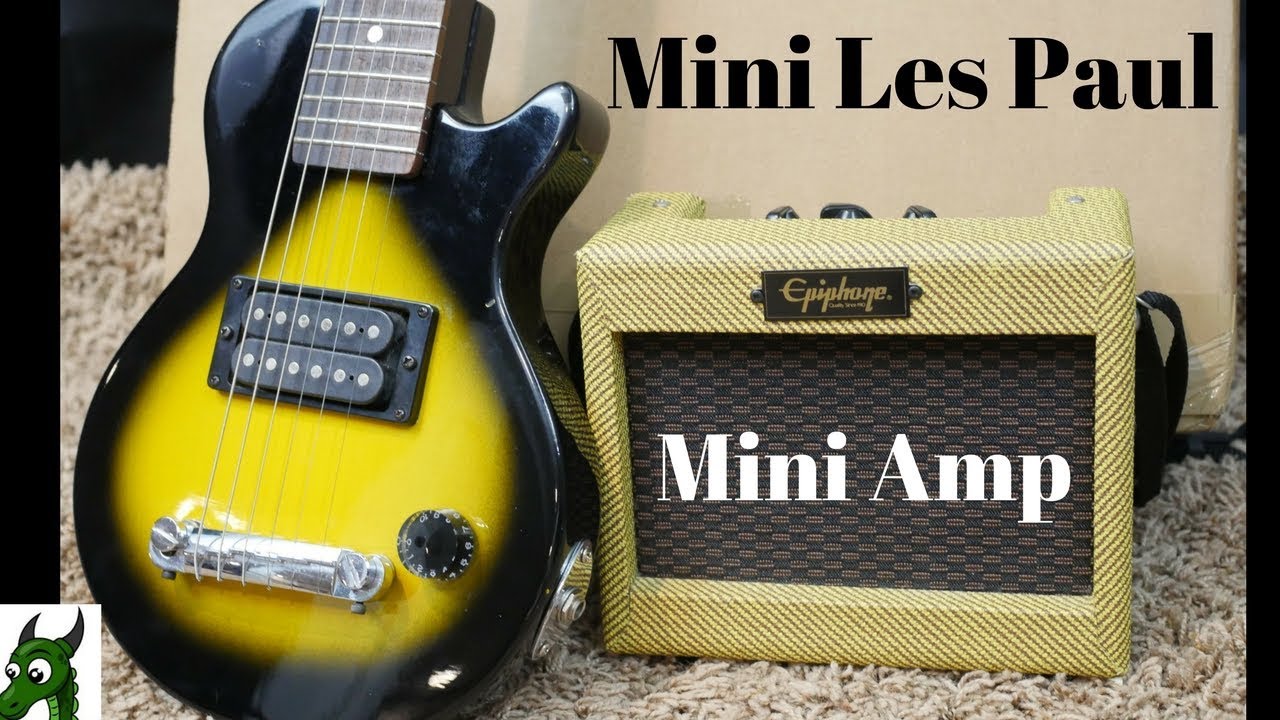 Мини-гитара + мини-усилитель = ? | Обзор + демо Epiphone Les Paul Pee Wee 1996 года | Часть 1