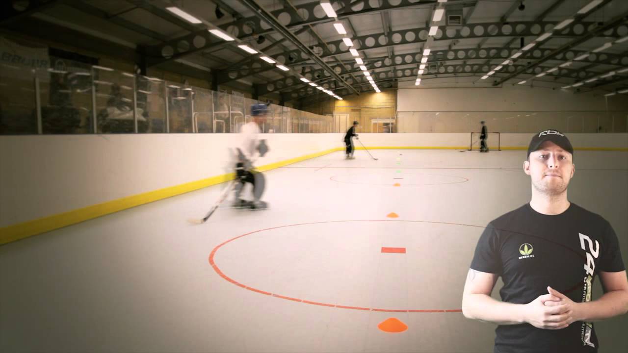 Inline Hockey Drills Training Exercise 1