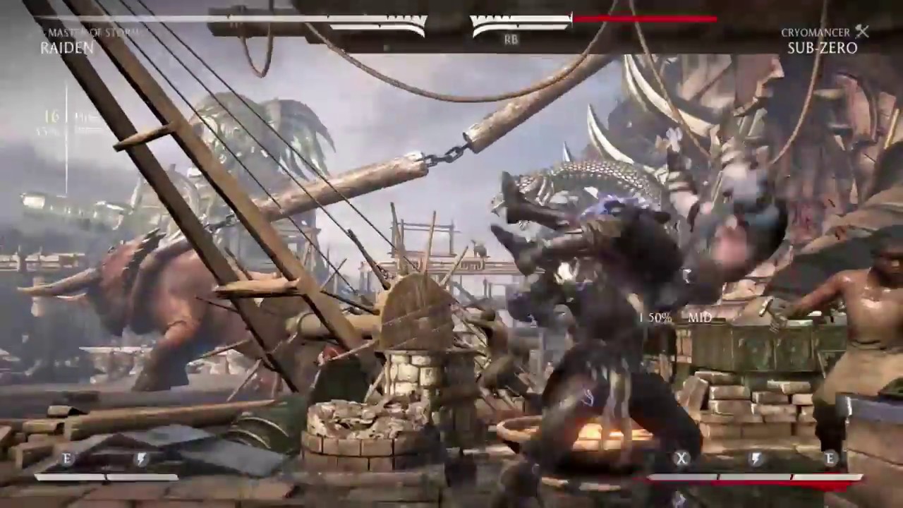 Raiden Master Of Storms Combos/Resets (35%-79%)