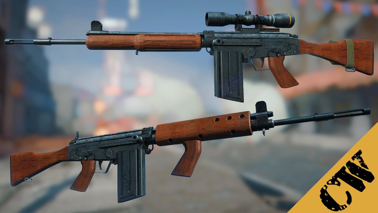Мод FAL для Fallout 4, ориентированный на мир
