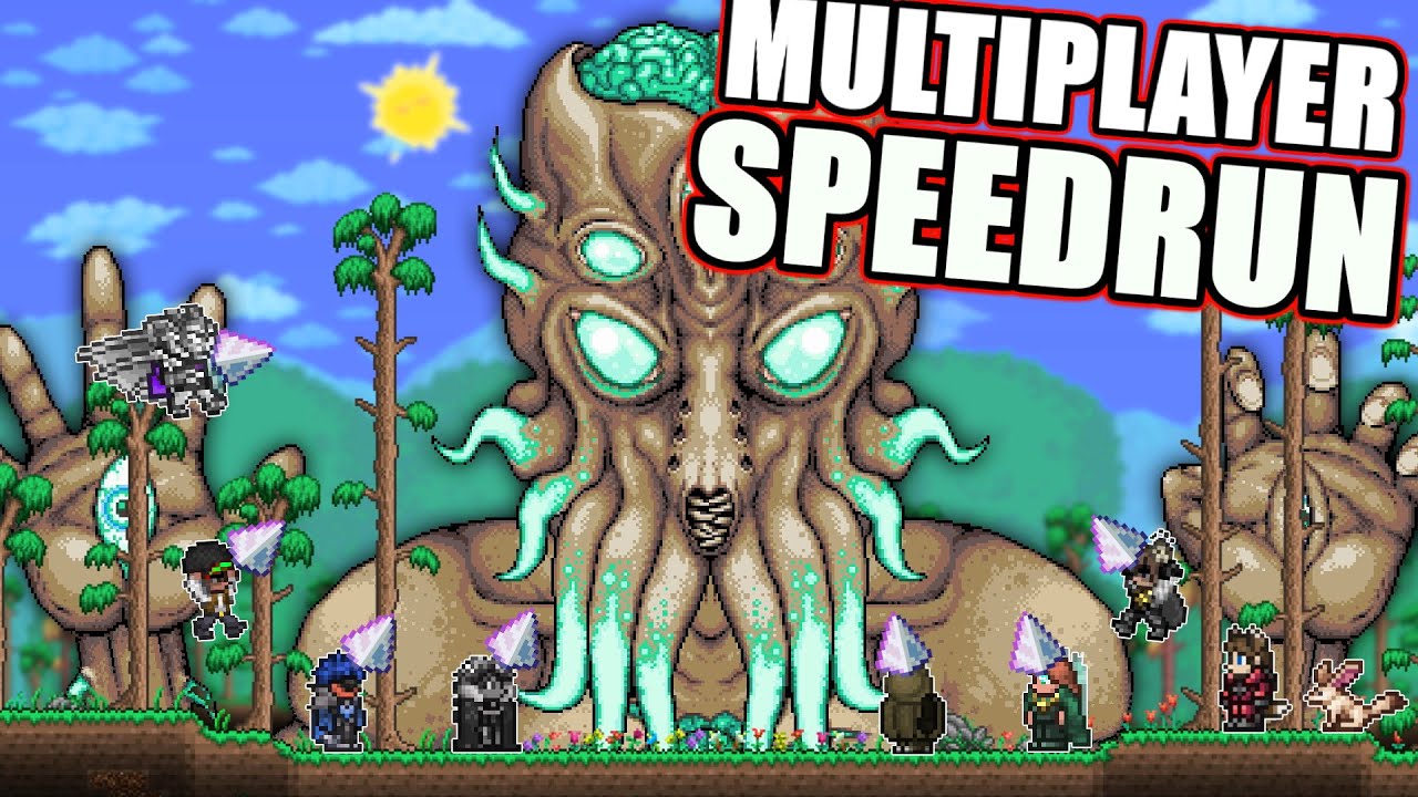 Ветераны Terraria делают довольно забавные скоростные прохождения (и ломают игру) [2]