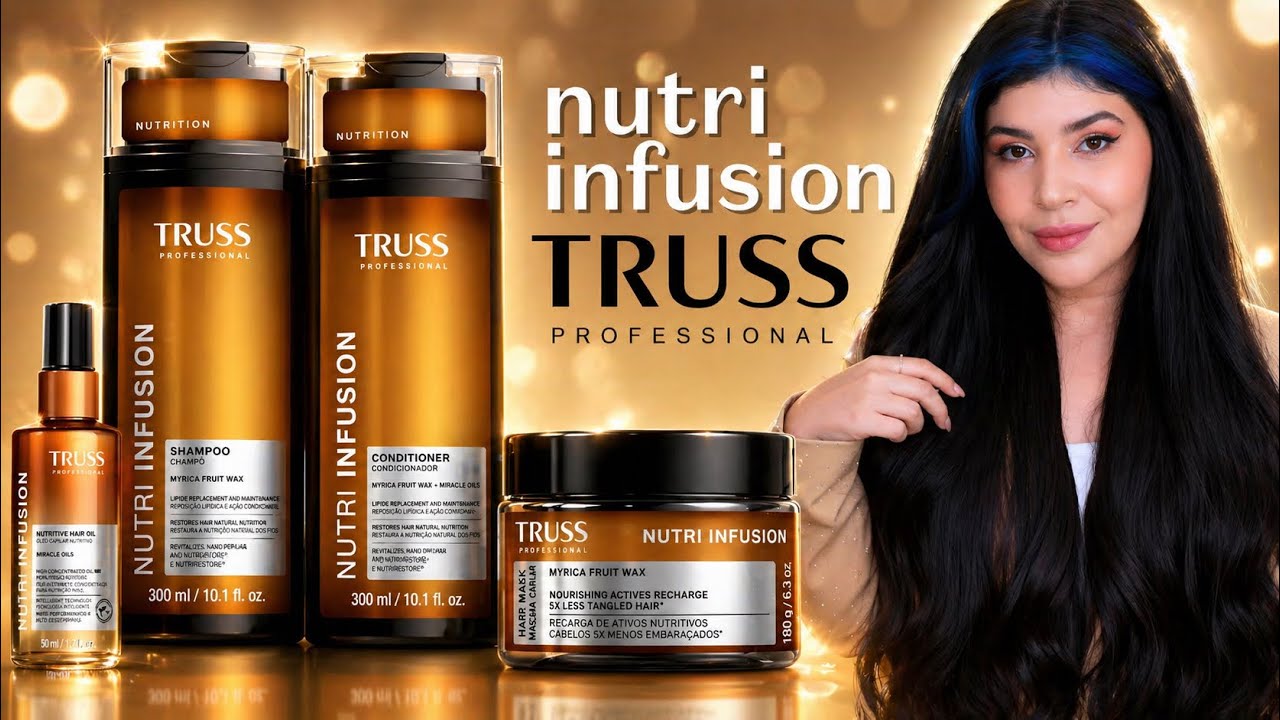 🧡 TRUSS NUTRI INFUSION: Nutrição para cabelos extremamente ressecados