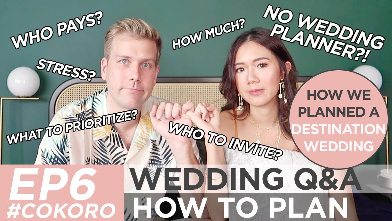 #CoKoro Episode 6: Wedding Q&A + Planning Tips  | Camille Co