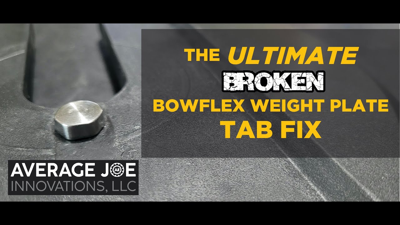 Лучший способ самостоятельного ремонта сломанных пластин для весов Bowflex SelectTech 552 и 1090