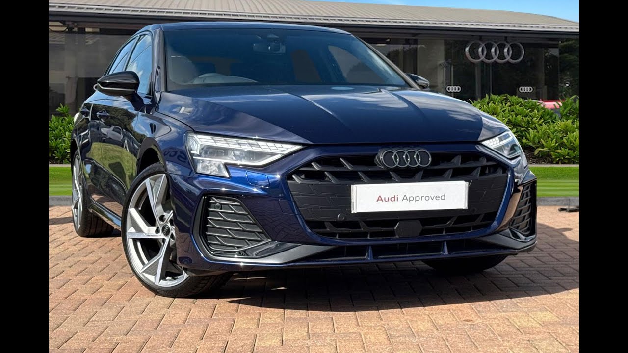 Approved Used Audi A3 Sportback Black Edition 35 TFSI 150 PS S tronic