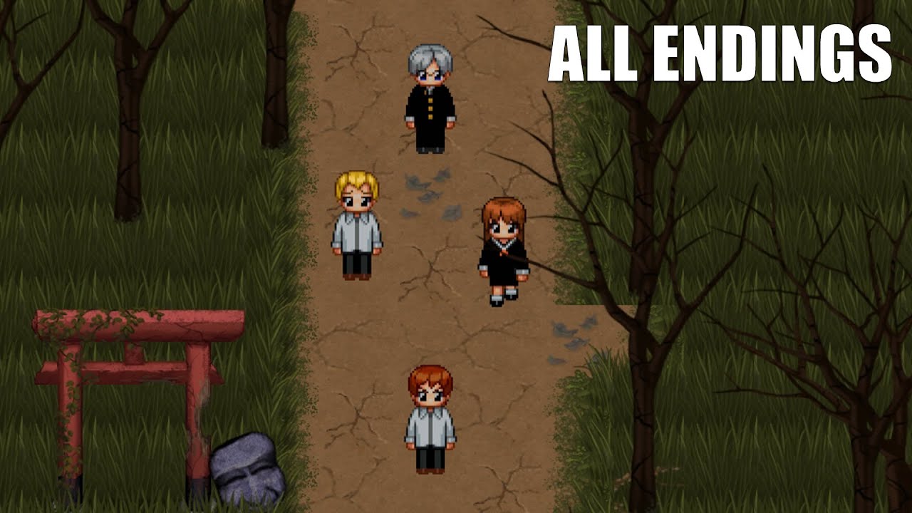 Ao Oni The Horror of Blueberry Onsen - All Endings
