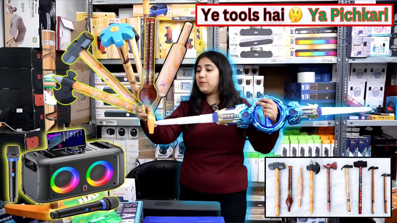 Plastic Hammer Pichkari for Holi | Smart Gadgets Wholesale Market | Wholesale Electronic Market
