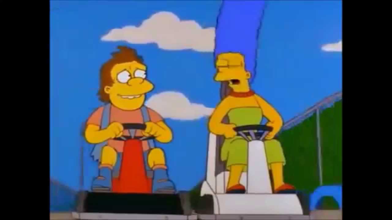 USTED A FREGAR!! LOS SIMPSON KARTING