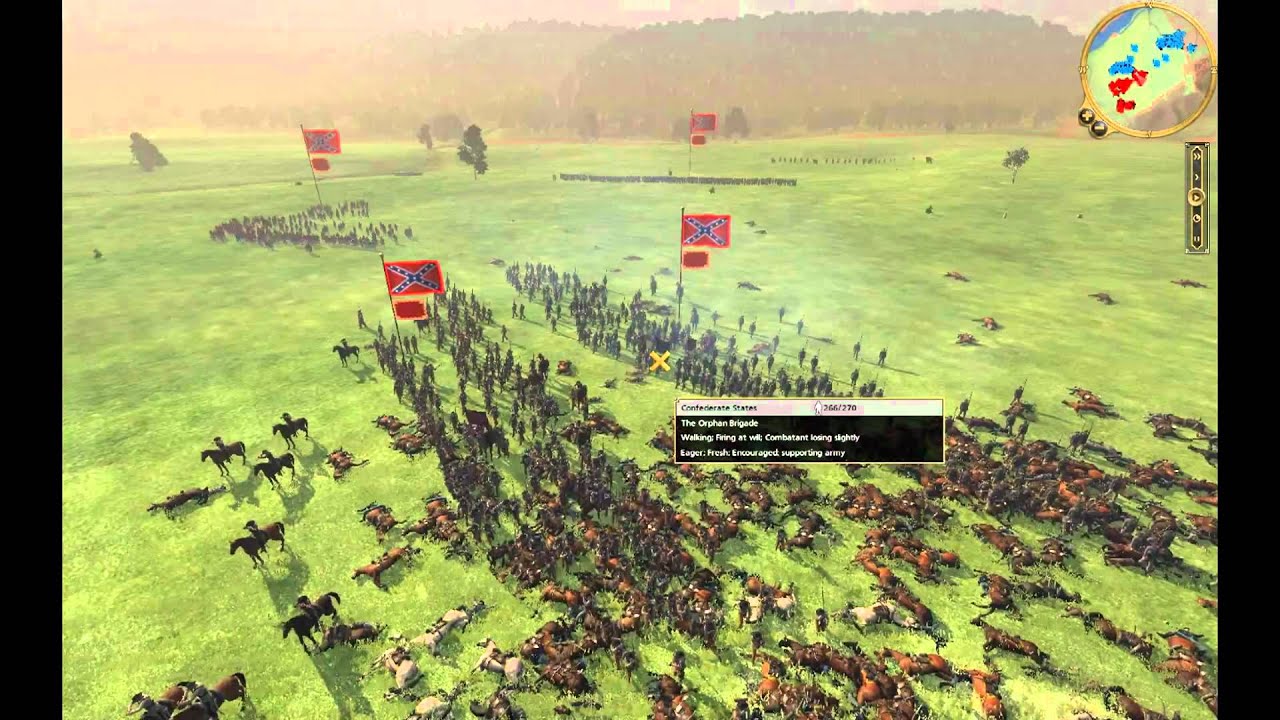 ETW battle commentary - Union vs Confederates pt. 1 (Port Republic)