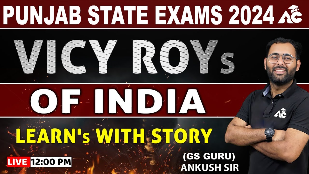 PSSSB Jail Warder, Patwari, Labour Inspector And All Exams | GK/GS Class | By Ankush Sir #2
