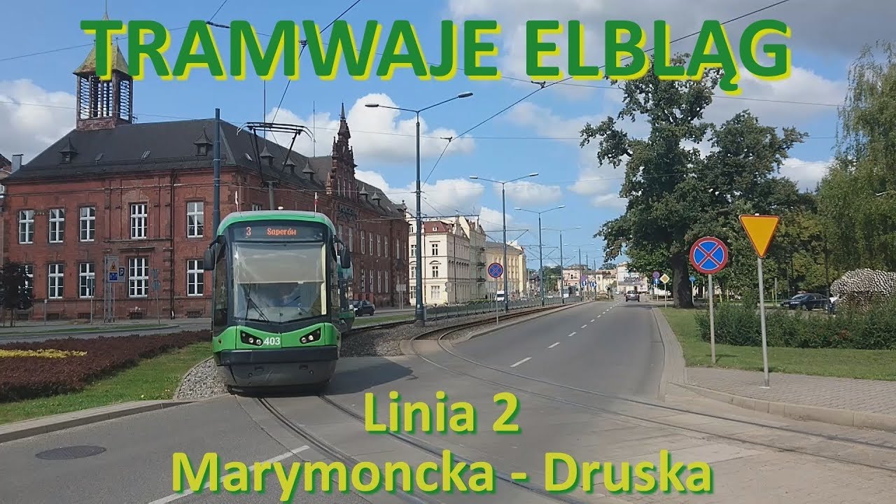 Tramwaje Elbląg. Linia 2.