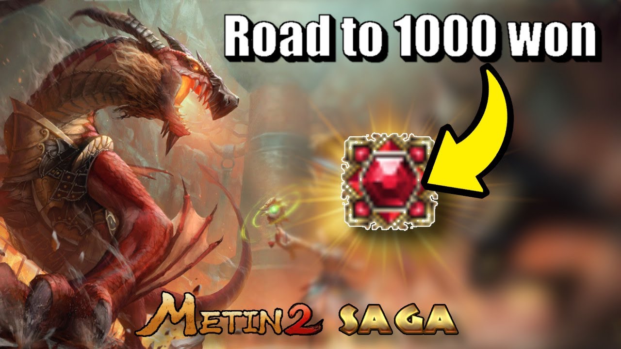 Metin2 SAGA: inizia la ROAD TO 1000 won con 