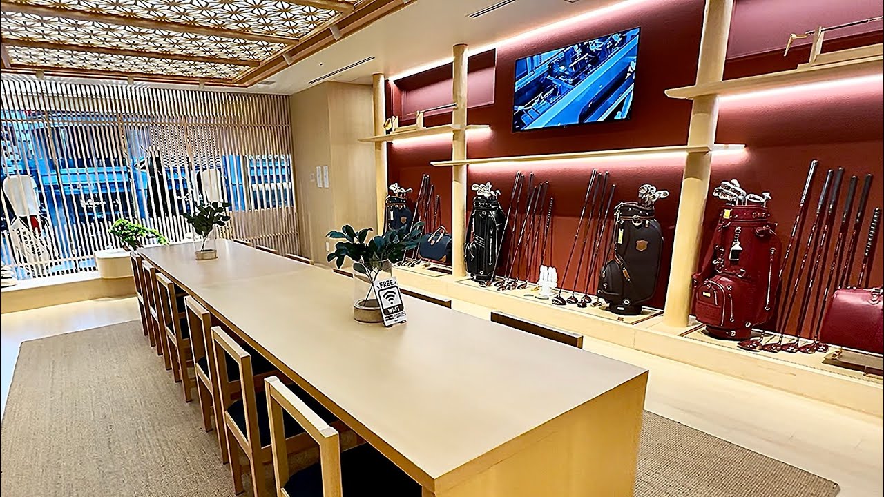 HONMA GOLF Nihonbashi Store VISIT TOUR REVIEW @ Chuo City TOKYO JAPAN 🇯🇵