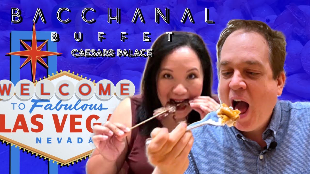 Caesars Buffet Las Vegas ULTIMATE All You Can Eat Buffet ENDLESS Seafood Steak The Bacchanal Buffet