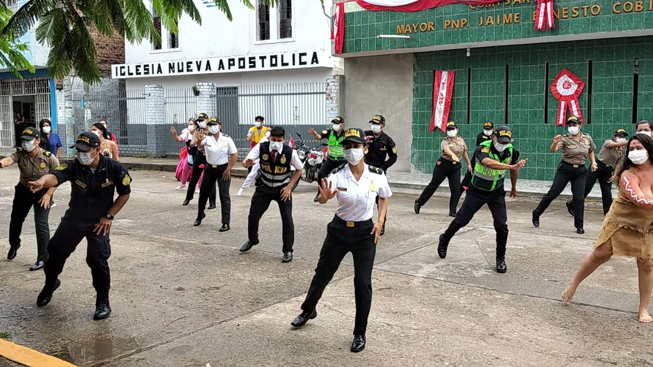 COREOGRAFIA POLICIA NACIONAL DEL PERÚ -JUANJUI