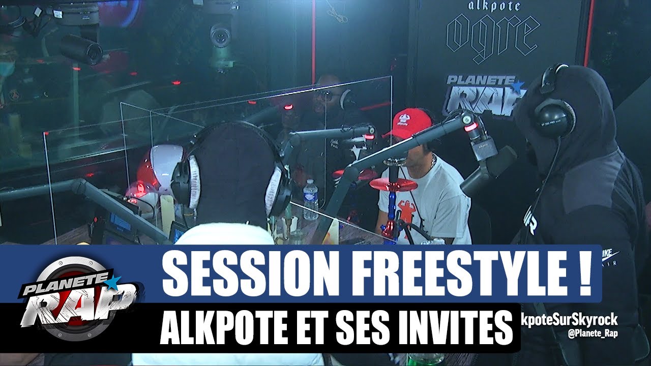 Alkpote - Session freestyle avec Secteur P, RM, Back, Lil, Kai du M & Rosdagang #PlanèteRap