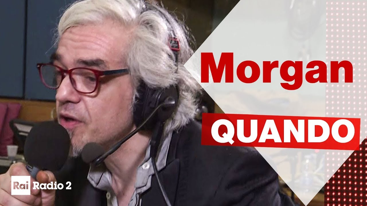 MORGAN canta TENCO a Cantautoradio su Radio2 - "Quando"