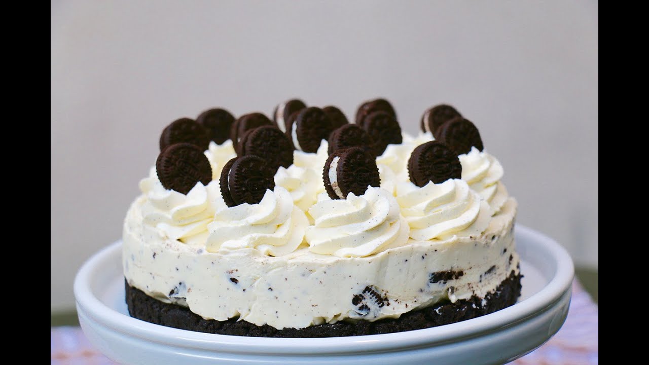 Recette facile du Cheesecake Oreos sans cuisson