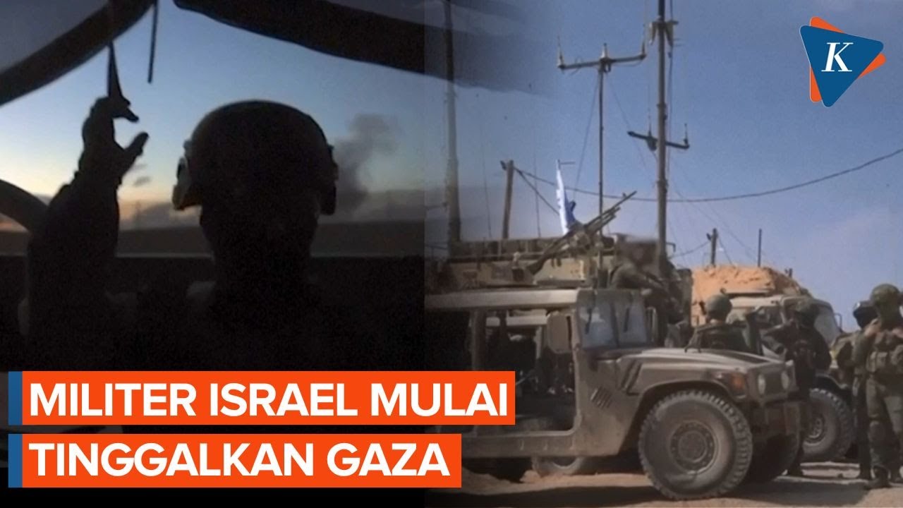 Militer Israel Mulai Mundur dari Gaza Usai Gencatan Senjata Tersepakati