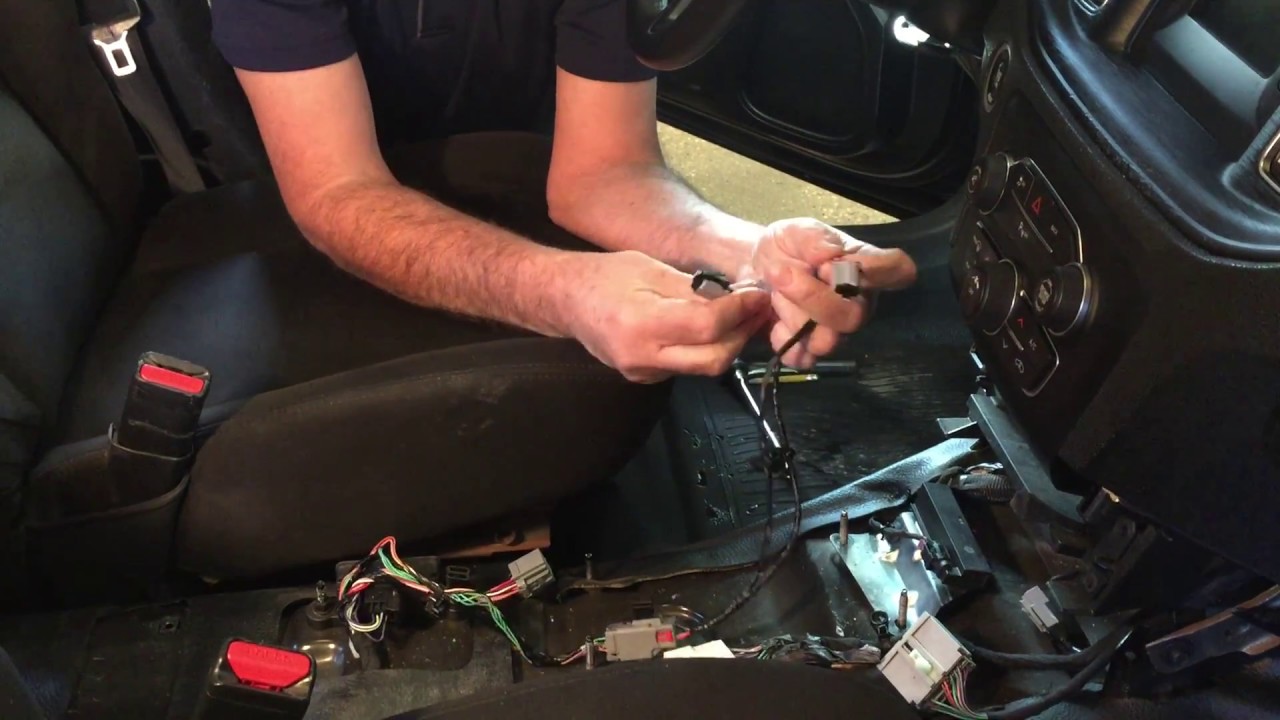 Dodge Charger Police Vehicle wiring harness explanation