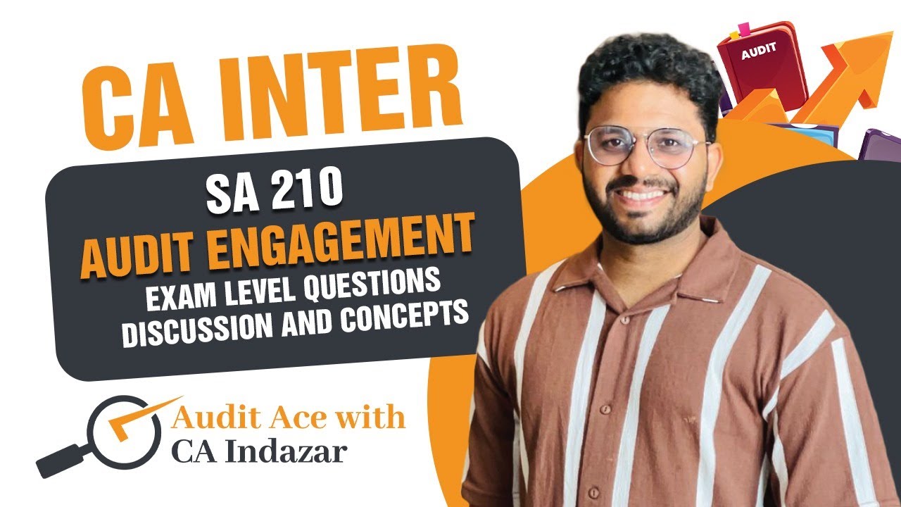 CA INTER AUDIT | SA 210 BY CA INDAZAR | AUDIT ACE WITH CA INDAZAR |