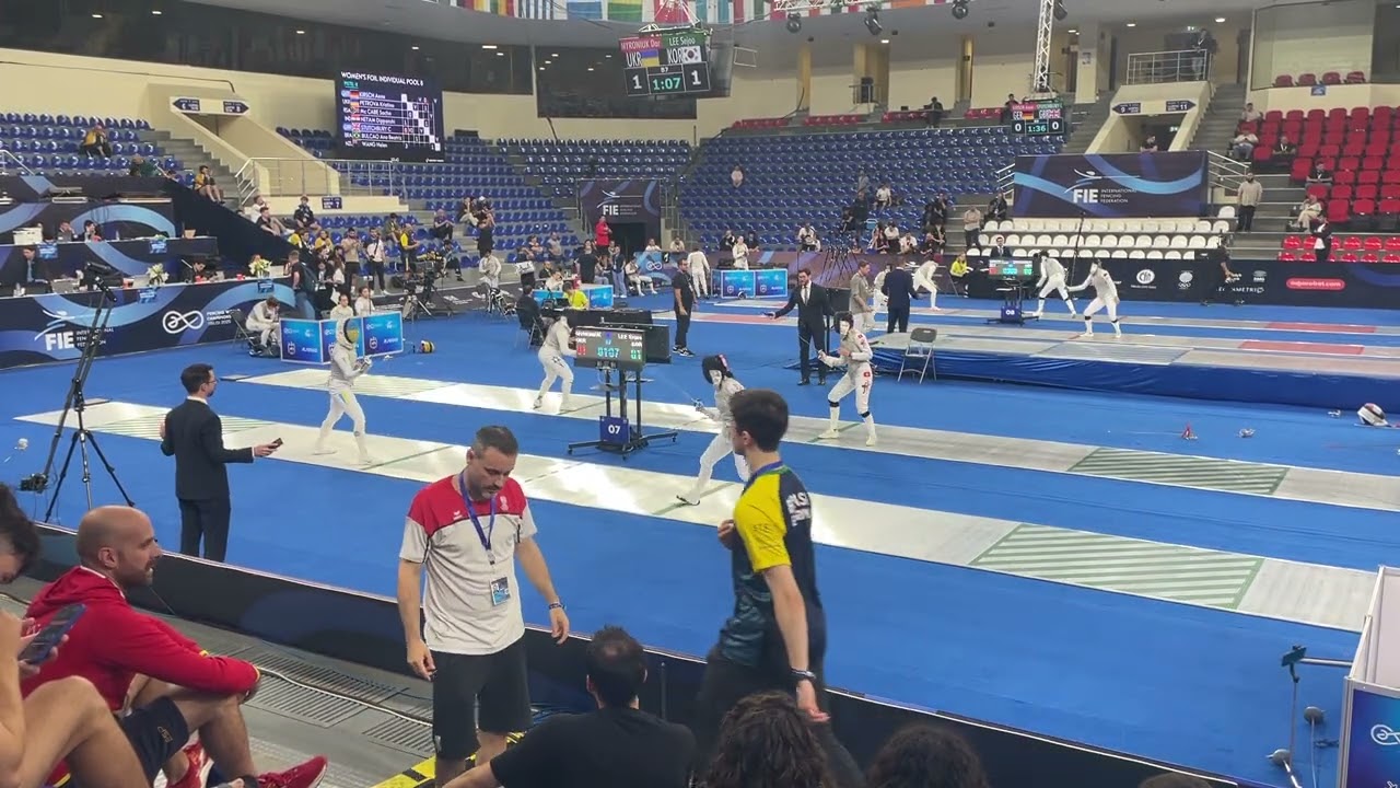 Tbilisi World Championships 2025 SWF Poule: Myroniuk (UKR) - Lee (KOR)