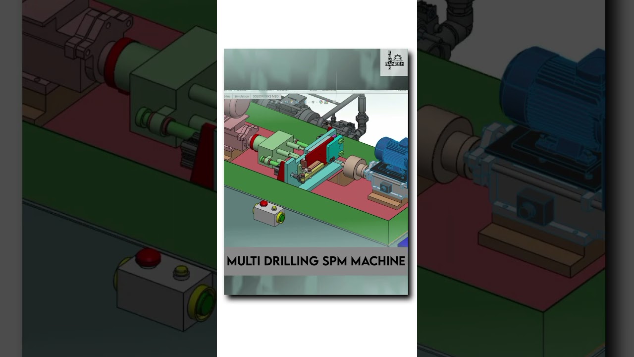 multi Drilling #spm #machine @Design & Concept
