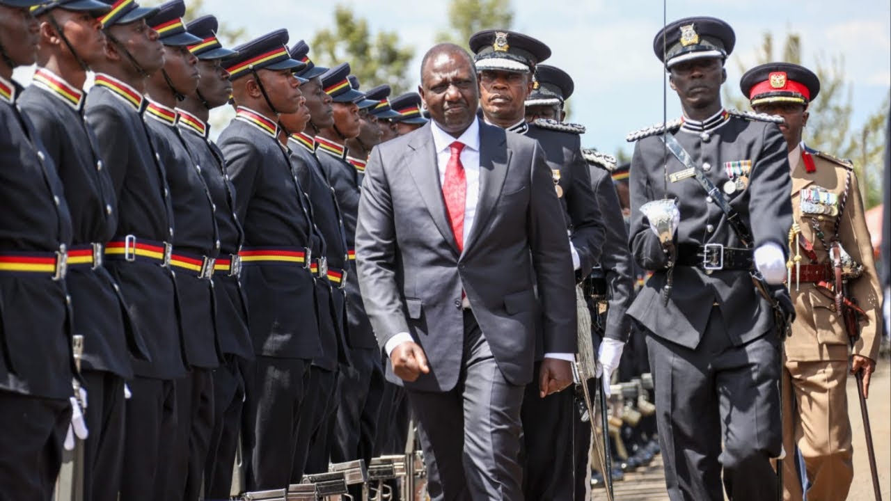 LIVE!! PRESIDENT RUTO PRESIDES OVER CADET OFFICERS COMMISIONING PARADE IN LANET, NAKURU COUNTY!!