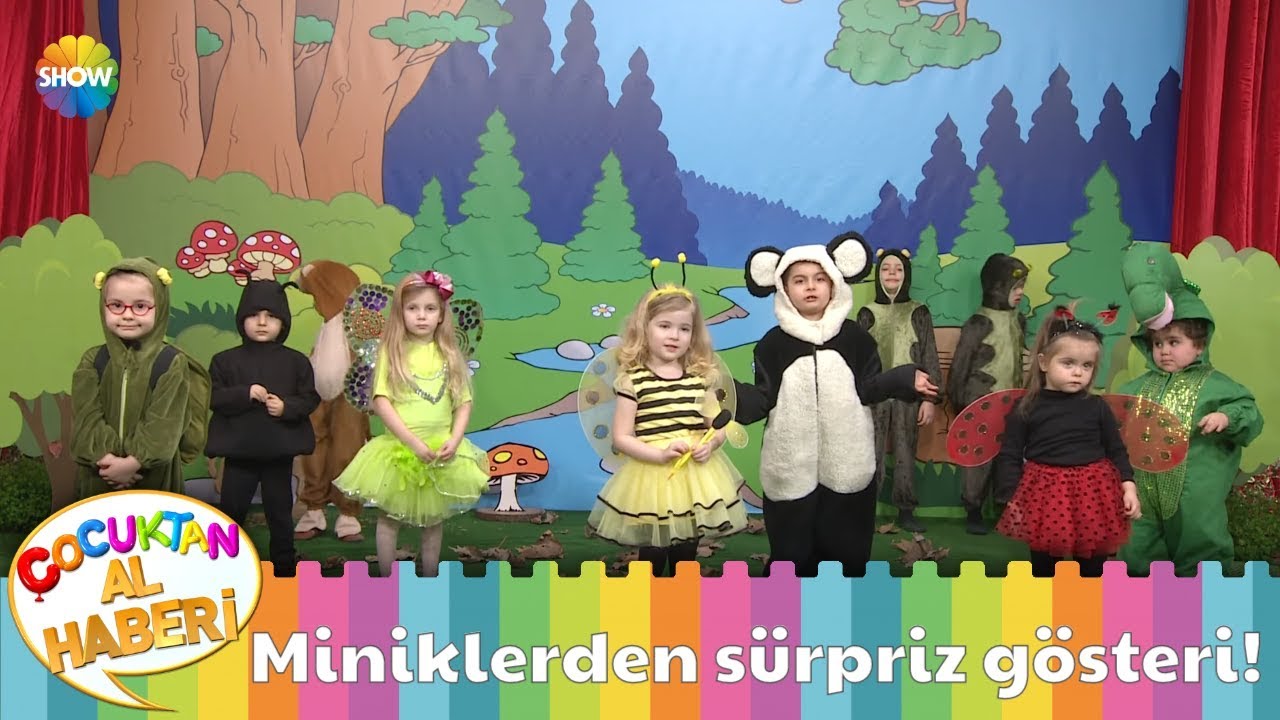 Miniklerden sürpriz gösteri!