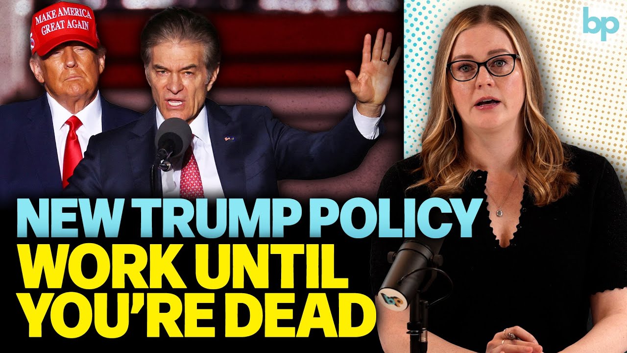 Дональд Трамп и доктор Оз ЗАСТАВЯТ пожилых людей с ограниченными возможностями работать вместо до...