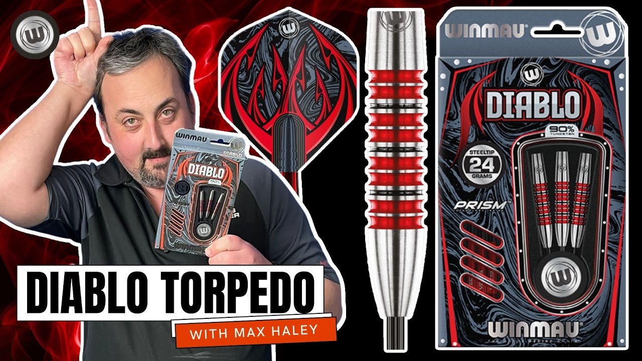 DIABLO TORPEDO WINMAU DARTS REVIEW WITH MAX HALEY