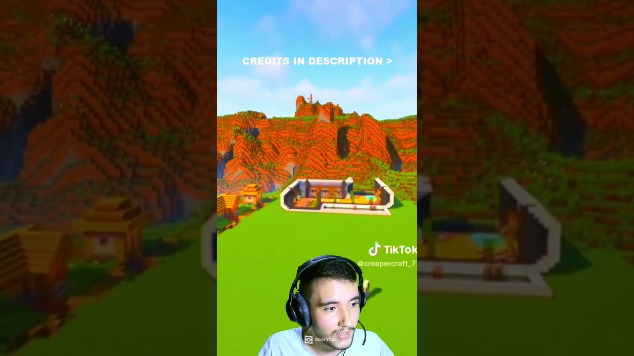 COMO FAZER UMA MANS&Atilde;O MODERNA NO MINECRAFT 2023! #shorts