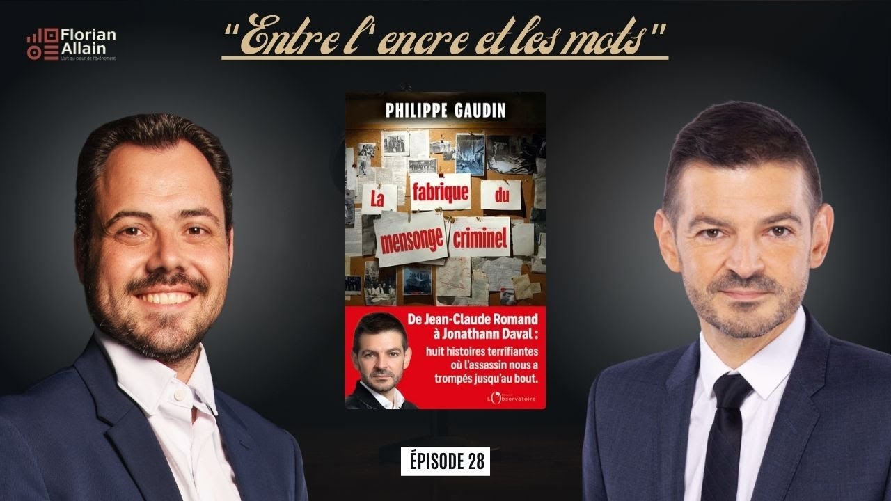 LIVE #28 - Philippe Gaudin - « La fabrique du mensonge criminel » -L'Observatoire