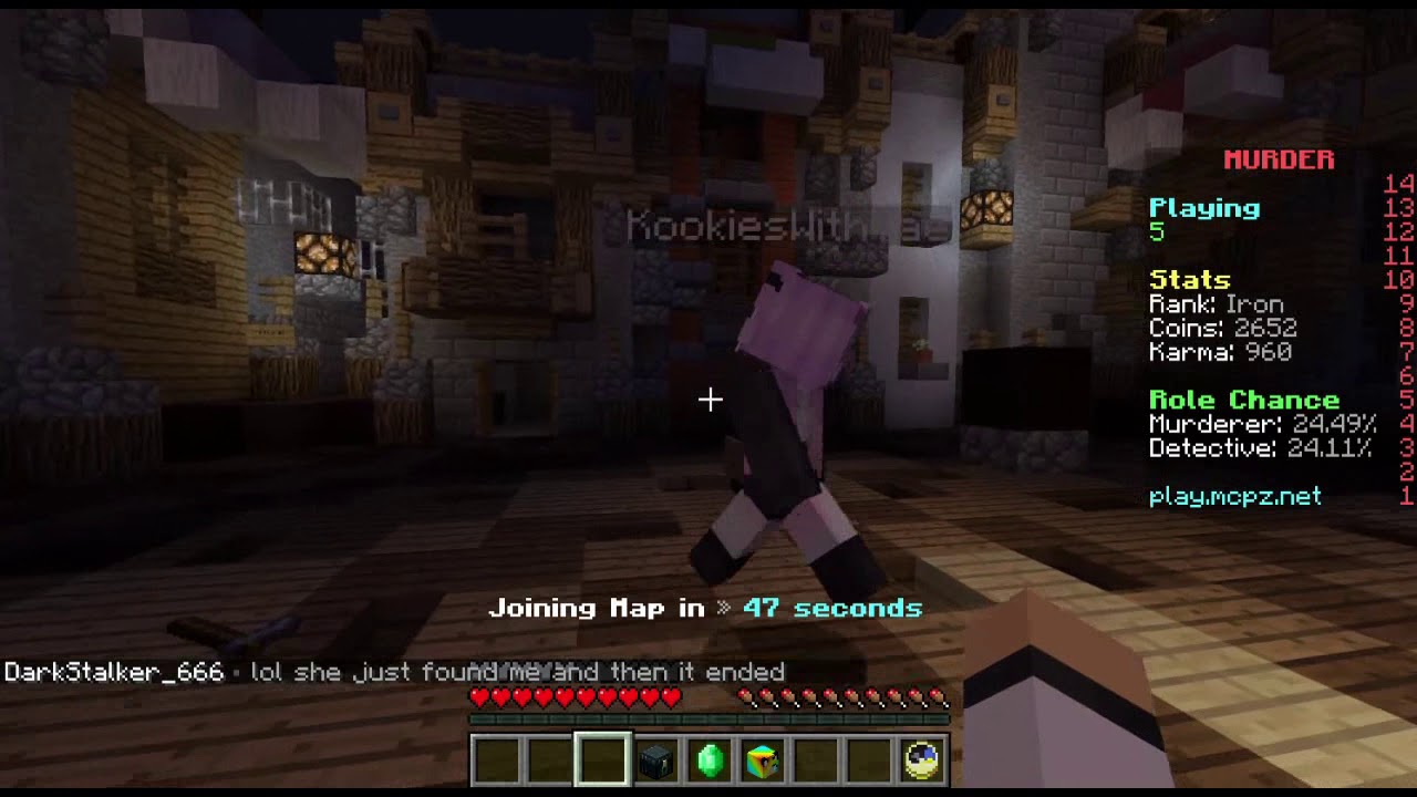 Partyzone Murder Minecraft |  Unlucky!