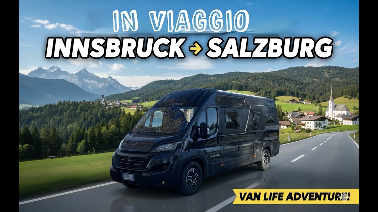 DA INNSBRUCK A SALISBURGO #vanlife #roadtrip #viaggio #salisburgo #vacanza #viaggiincamper