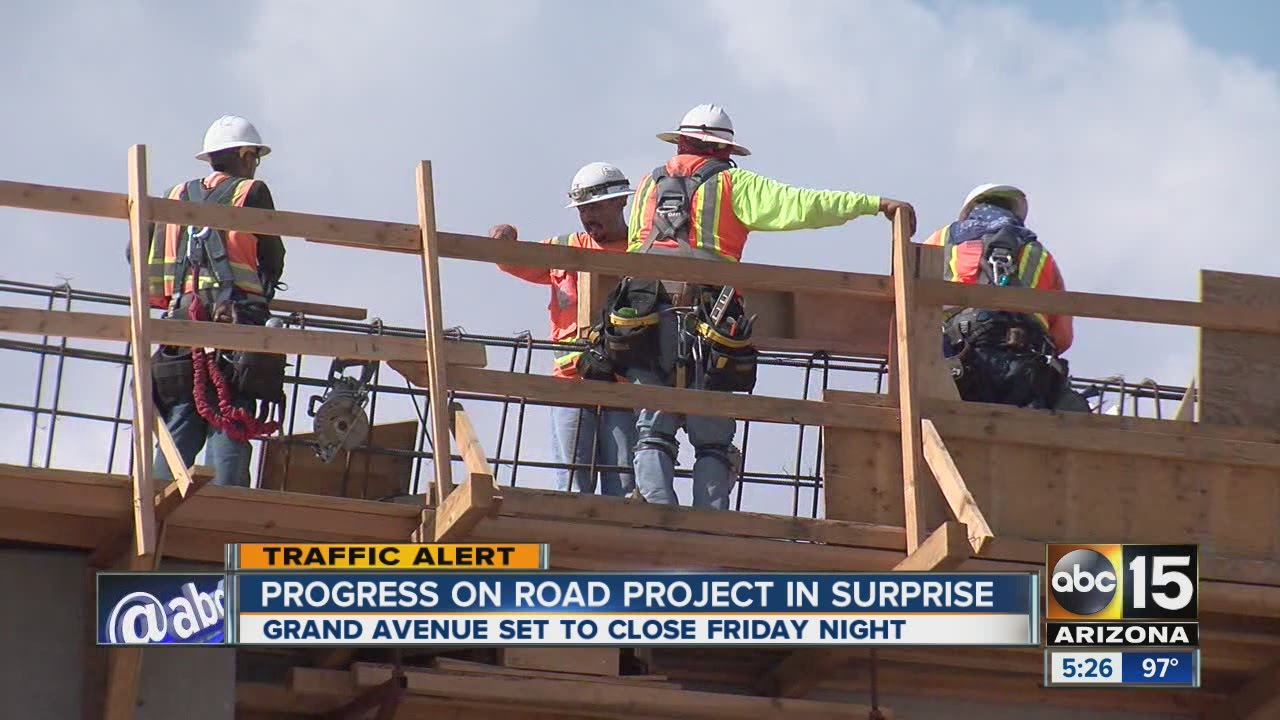 Progress reported on road project in Surprise