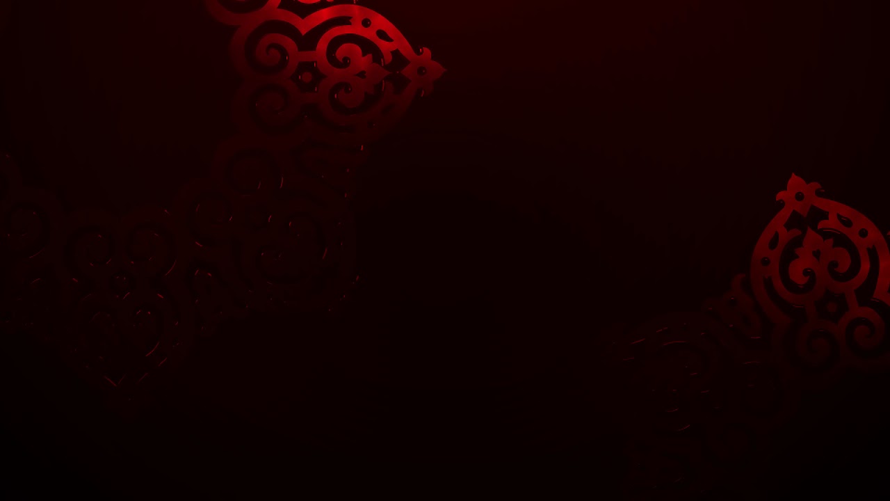 Clean Red Ramazan2020 Loop Background with Free Music | FREE TO USE | iforEdits