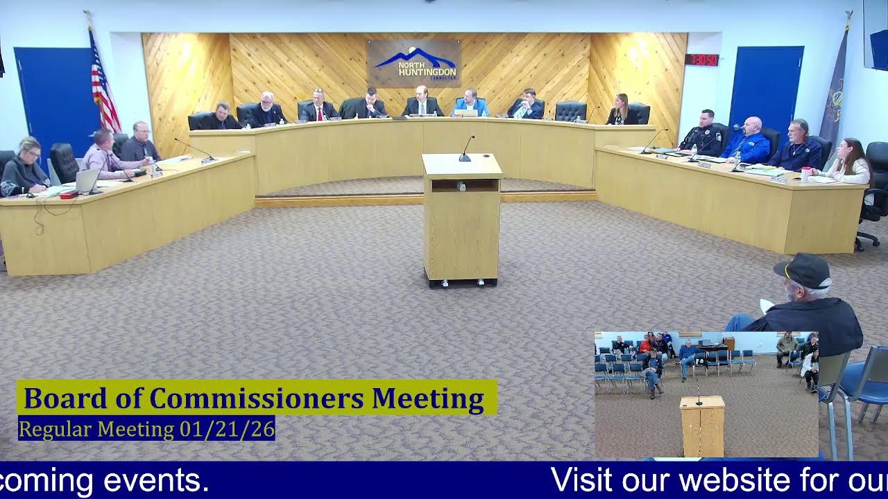Board of Commissioners Regular Meeting - 01/21/2026