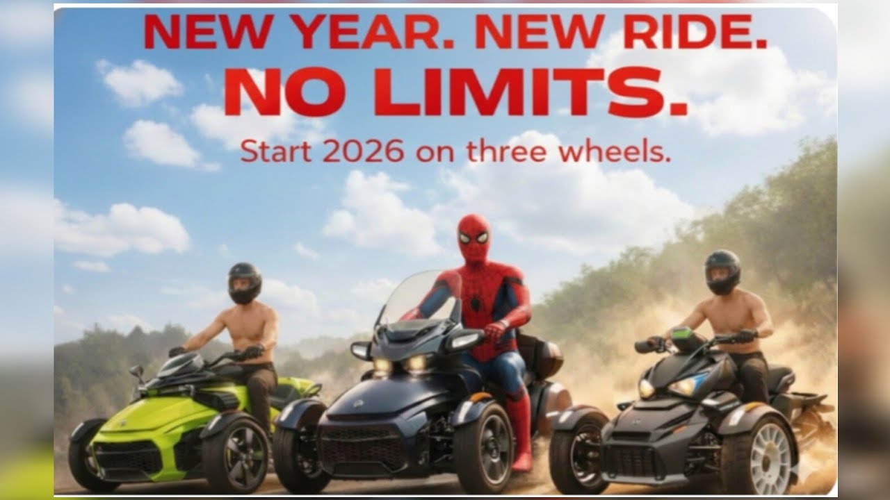2026 NEW CAN-AM RYKER/SPYDER TRENDS 