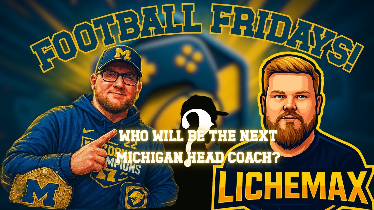 Who Will Be Michigan's Next Head Coach?!? | The Gamer's Sideline Football Fridays 📱
