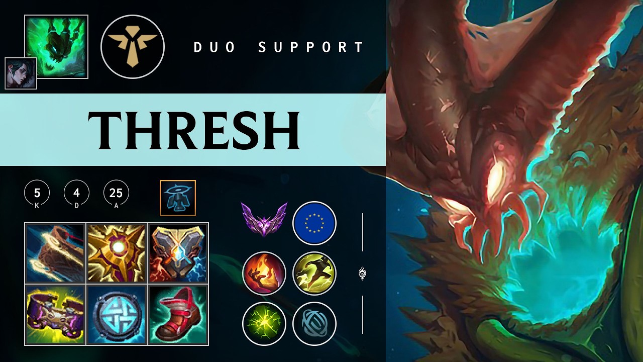 Thresh Support vs Rell - EUW Master Patch 26.04