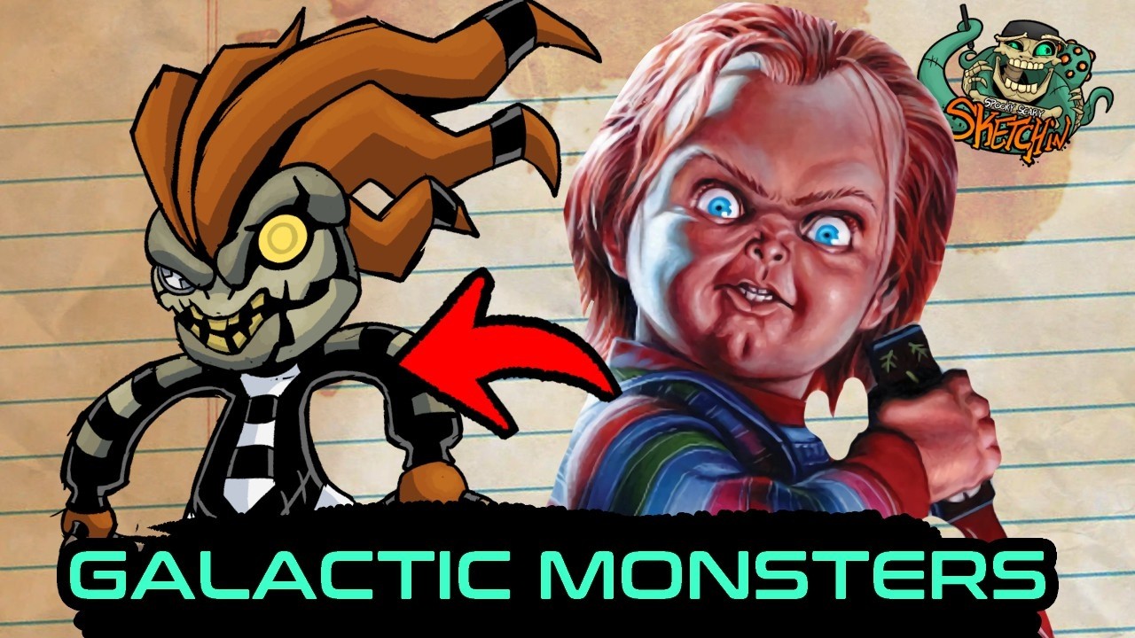 GALACTIC MONSTERS | Spooky Scary Sketchin 2025