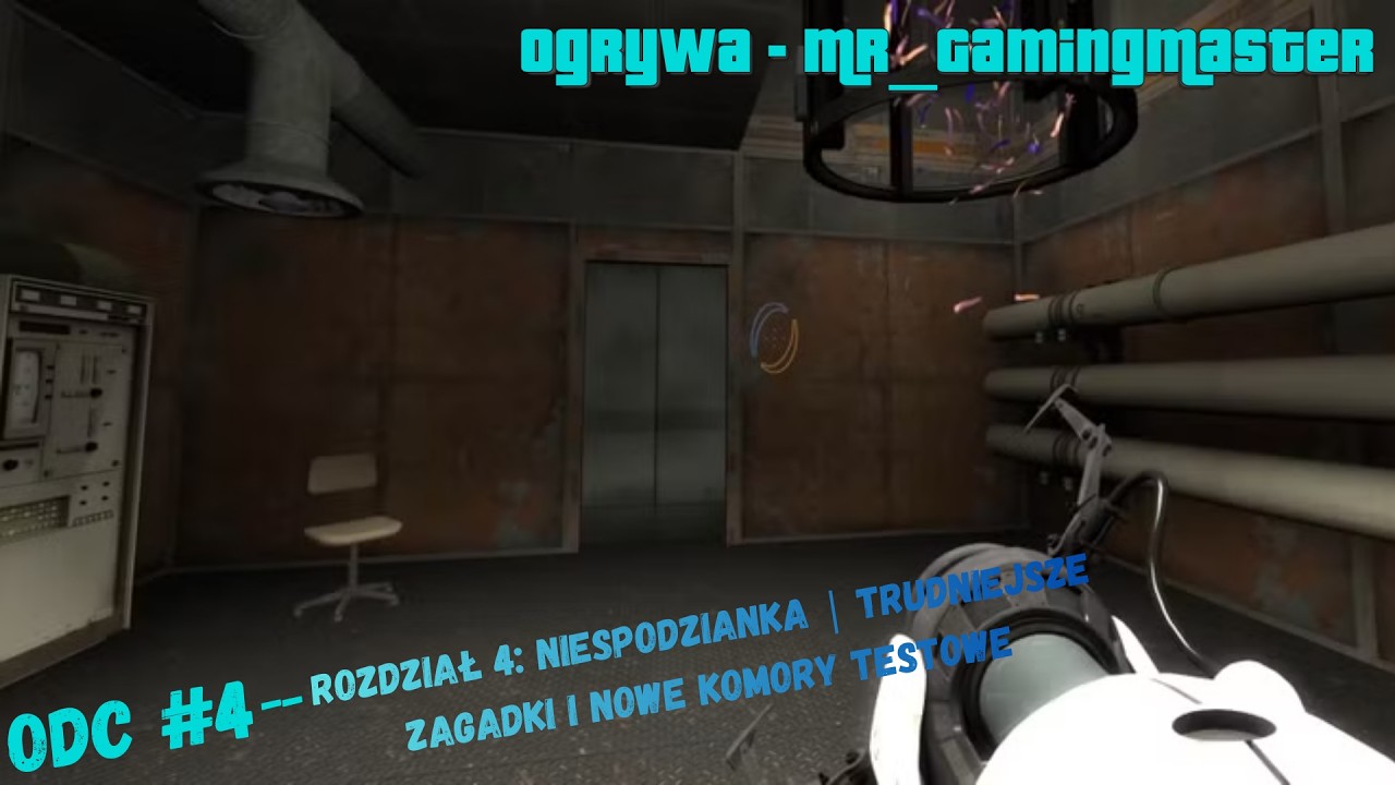 Portal 2 - Odcinek #4 - Rozdział 4: Niespodzianka | Trudniejsze zagadki i nowe komory testowe