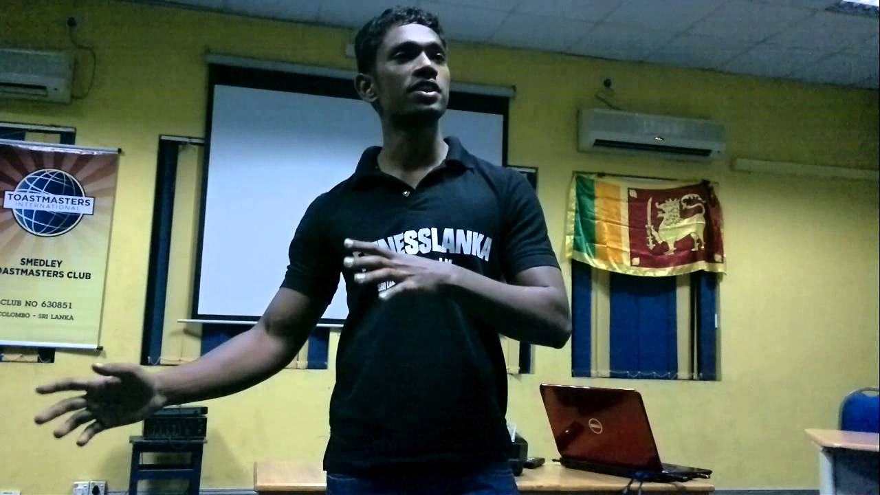 Toastmasters Ice Breaker speech 