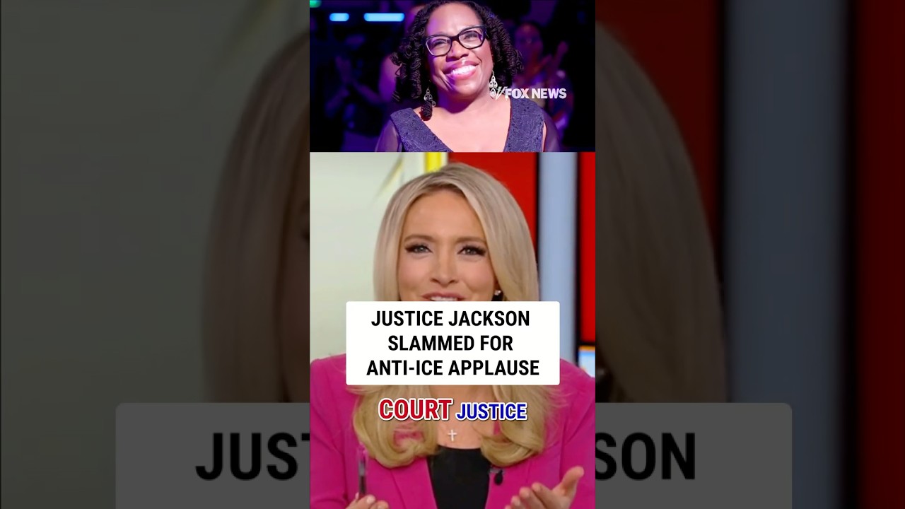 Justice Jackson SLAMMED for anti-ICE applause at Grammys #shorts