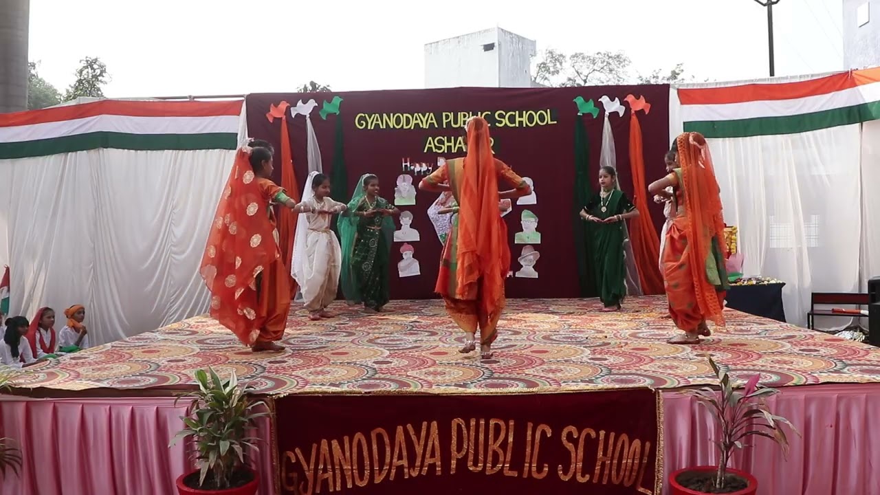 Patriotic Dance by Class 5 | Republic Day 2026 | Gyanodaya Public School Ashapur