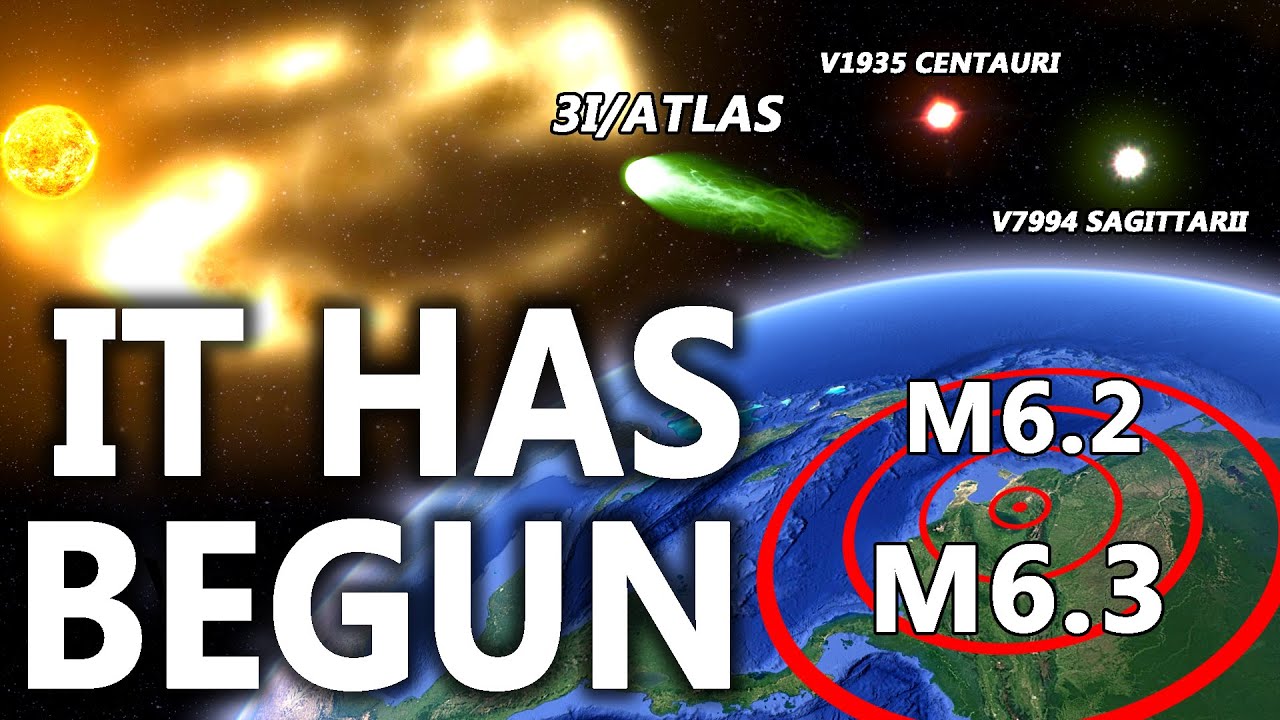 Two Stars EXPLODE and Two BIG Earthquakes Rupture as 3I/ATLAS is hit by CME 💥 This is Getting WEIRD