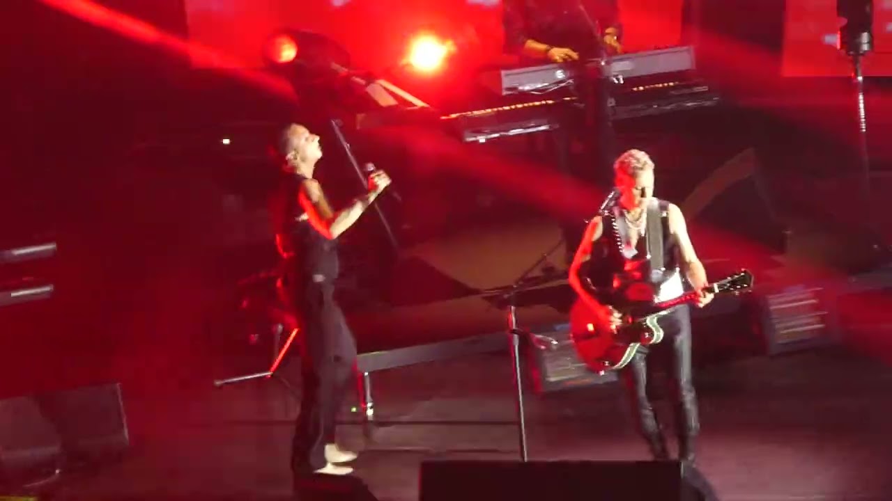 Depeche Mode Personal Jesus 3 arena Dublin Ireland 3th February 2024