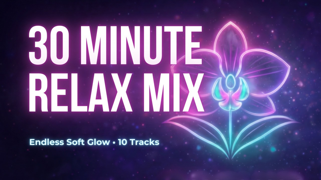 Relax & Reset Ambient Mix — Endless Soft Glow | 30 Minutes of Relaxing Lo-Fi Synthwave