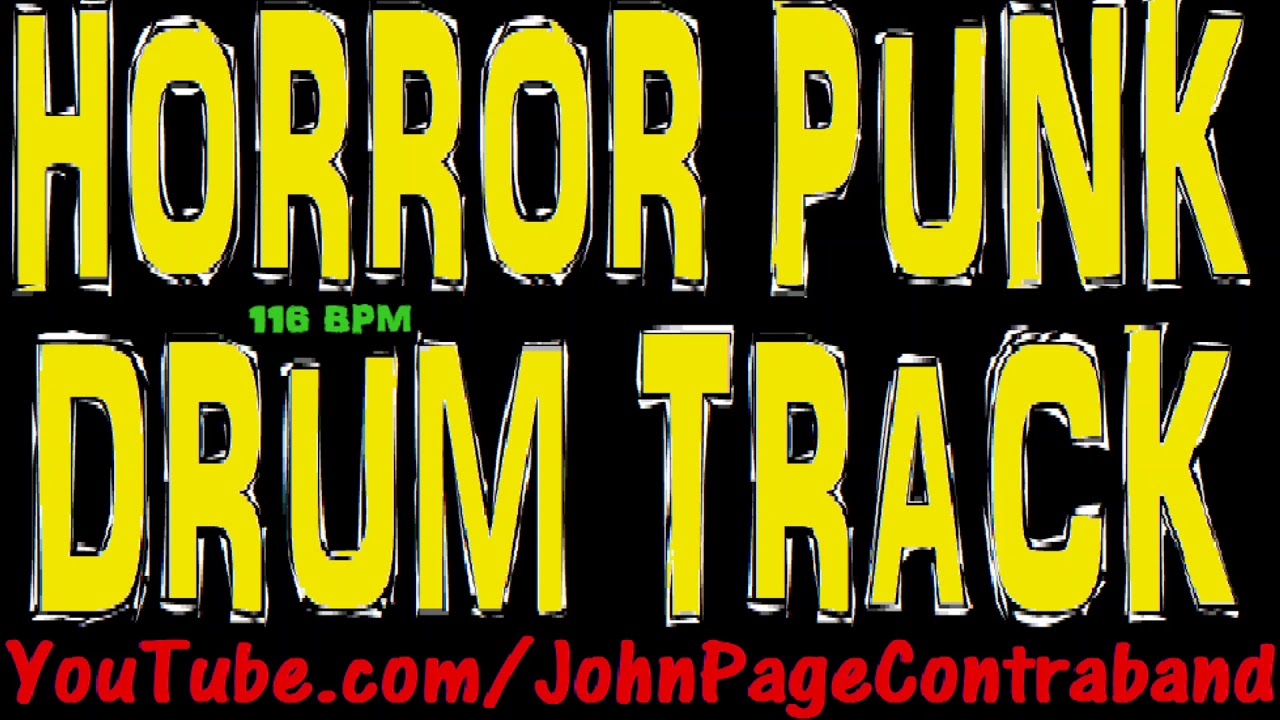Misfits Style Horror Punk Drum Track 116 bpm